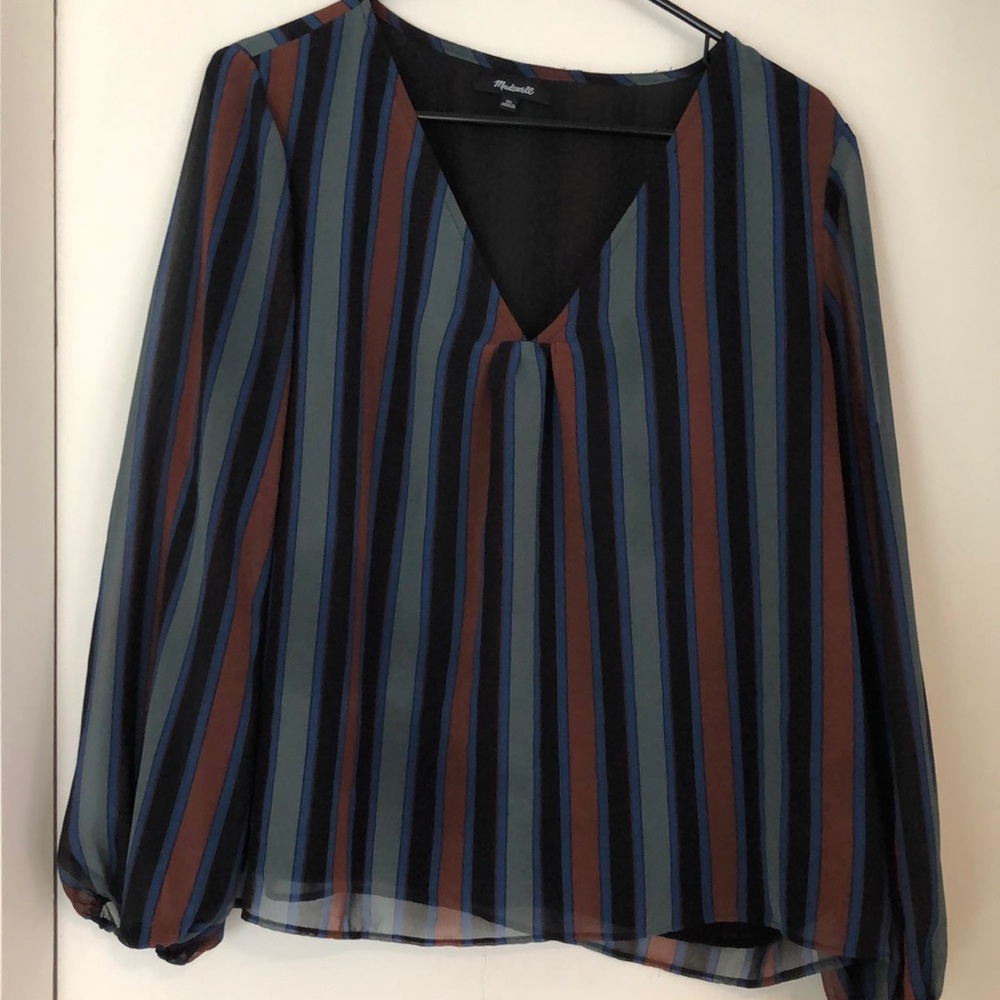 Madewell silk blouse